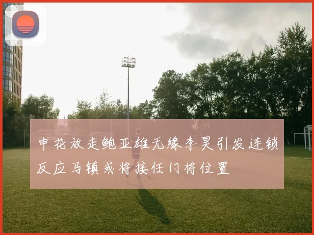 申花放走鲍亚雄无缘李昊引发连锁反应马镇或将接任门将位置